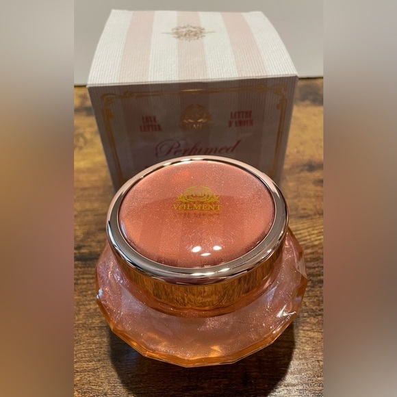 ❤️ GLITTER LOVE LETTER SCENTED BODY GEL Veilment Avon Retro Look OVERSIZED - Picture 4 of 6